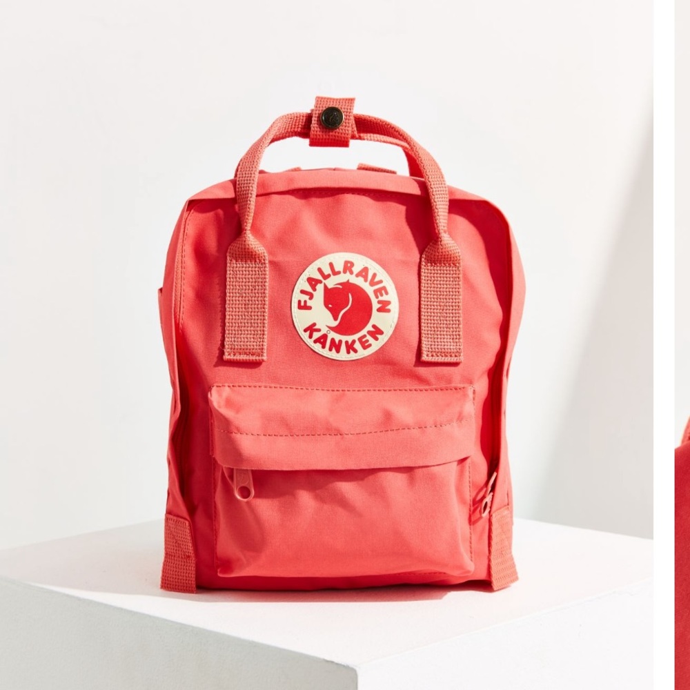 fjallraven kanken mini in peach pink 🍑 NWT